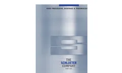 Schlueter - Food Processing, Beverage & Pharmaceutical - Brochure