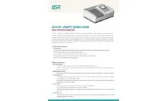 BSR - Model UV-6100 / 6300PC - UV Double Beam - Brochure