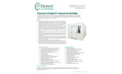 Darwin - Model FDA/ICH - Stability Rooms - Brochure