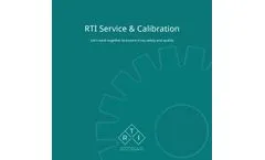 RTI Service & Calibration - Brochure