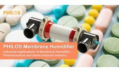 Industrial Applications of Membrane Humidifier – Pharmaceutical and Semiconductor Industry